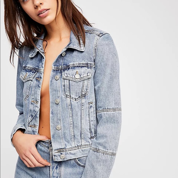 Free People Rumors Denim Jacket - Picture 2 of 8
